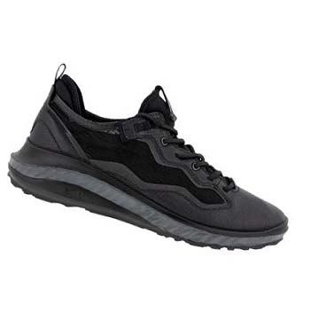 Men's Ecco St.360 Urban Sneakers Black / Grey | SG 662QMA